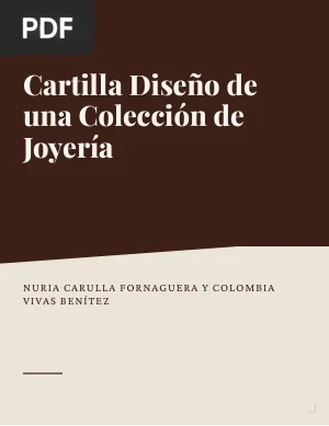 Cartilla Diseño de una Colección de Joyería