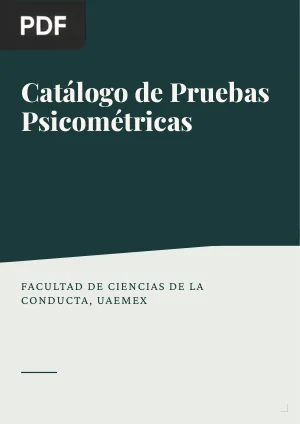 Catálogo de Pruebas Psicométricas