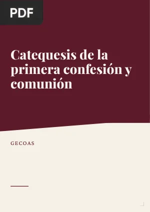 Catequesis de la primera confesión y comunión