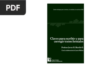 Claves para escribir y para corregir textos formales