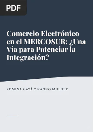 Comercio Electrónico en el MERCOSUR: ¿Una Vía para Potenciar la Integración?