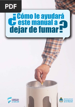 ¿Cómo le ayudará este manual a dejar de fumar?