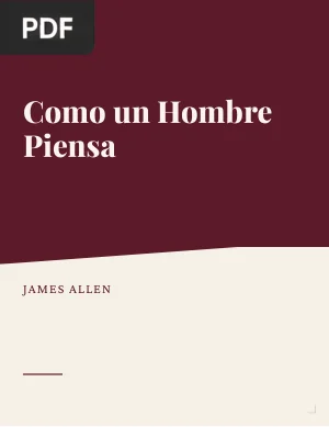 Como un hombre piensa