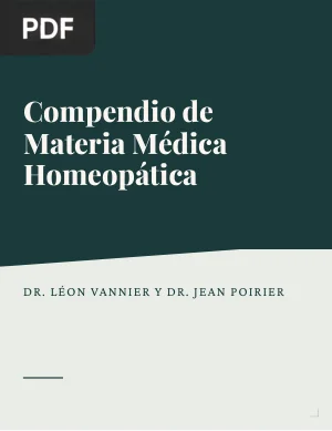 Compendio de Materia Médica Homeopática