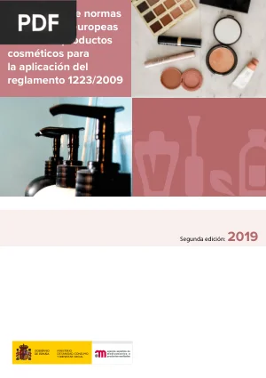 Compendio de normas europeas sobre productos cosméticos