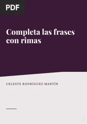 Completa las frases con rimas