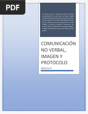 Comunicación no verbal, imagen y protocolo para ventas