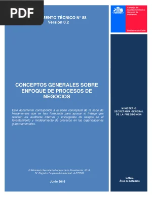 Conceptos generales sobre enfoque de procesos de negocios