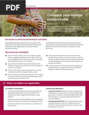 Consejos para madres embarazadas