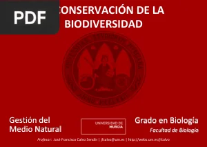 Conservación de la Biodiversidad