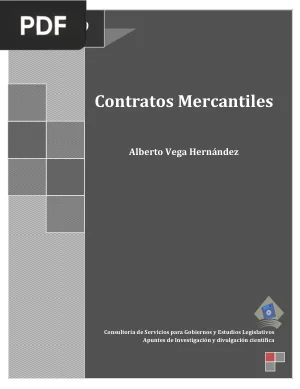 Contratos Mercantiles: Apuntes de Investigación