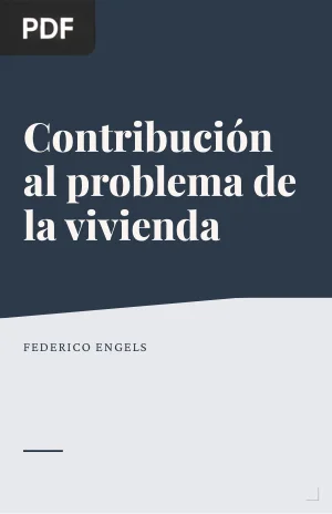 Contribución al problema de la vivienda