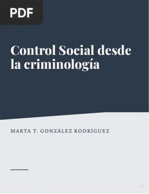 Control Social desde la criminología
