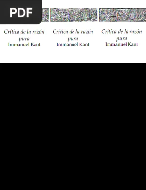 Crítica de la razón pura