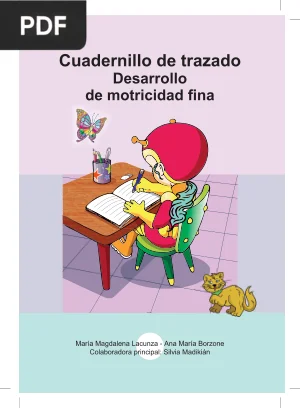 Cuadernillo de trazado: desarrollo de motricidad fina