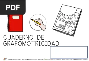 Cuaderno de grafomotricidad