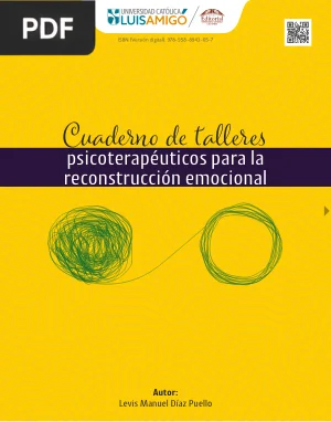 Cuaderno de talleres psicoterapéuticos para la reconstrucción emocional