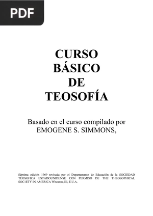 Curso Básico de Teosofía