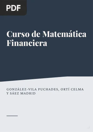 Curso de matemática financiera. Teoría y ejercicios