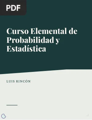 Curso elemental de Probabilidad y Estadística