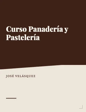 Curso Panadería y Pastelería