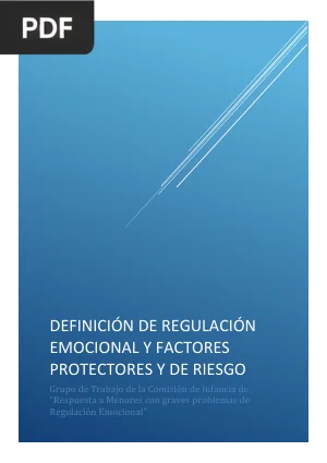 Definición de regulación emocional y factores protectores y de riesgo