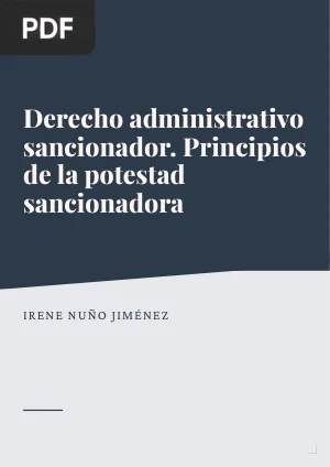 Derecho administrativo sancionador. Principios de la potestad sancionadora