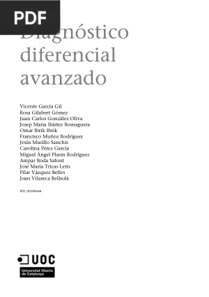 Diagnóstico Diferencial Avanzado