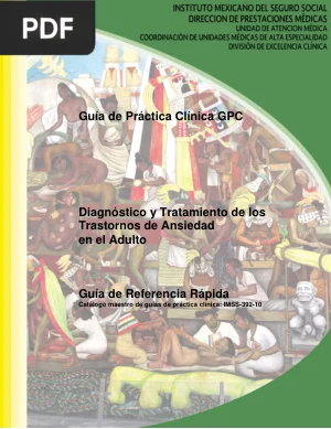 Diagnóstico y Tratamiento de los Trastornos de Ansiedad en el Adulto