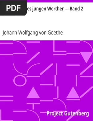 Die Leiden des jungen Werther - Band 2 (Las penas del joven Werther II)