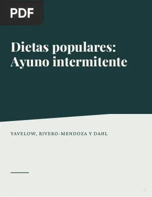 Dietas populares: Ayuno intermitente (Artículo)