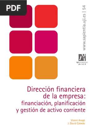 Dirección financiera de la empresa: financiación, planificación y gestión de activo corriente
