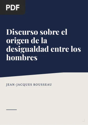 Discurso sobre el origen de la desigualdad entre los hombres