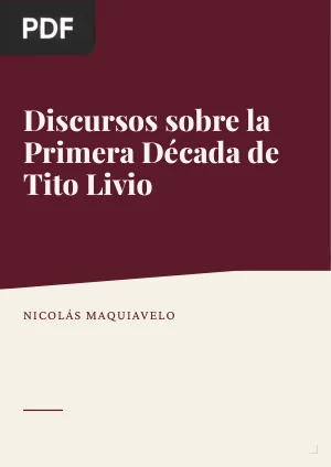 Discursos sobre la primera década de Tito Livio