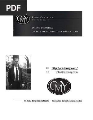 Diseño de Joyería. Un arte para el deleite de los sentidos