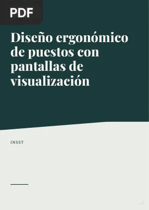 Diseño ergonómico de puestos con pantallas de visualización
