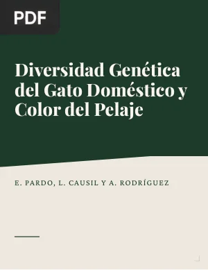 Diversidad Genética del Gato Doméstico y Color del Pelaje (Artículo)