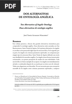 Dos alternativas de ontología angélica