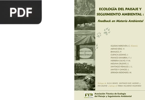 Ecología del paisaje y seguimiento ambiental: Feedback en materia ambiental