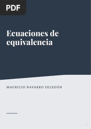 Ecuaciones de equivalencia