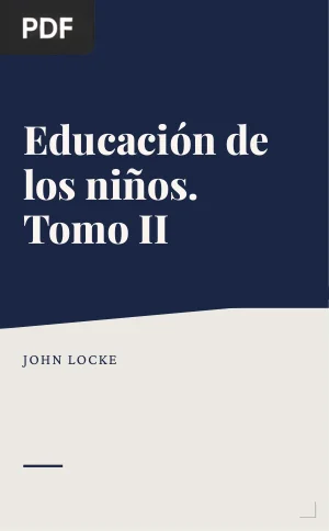 Educación de los niños. Tomo II