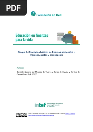 Educación en finanzas para la vida
