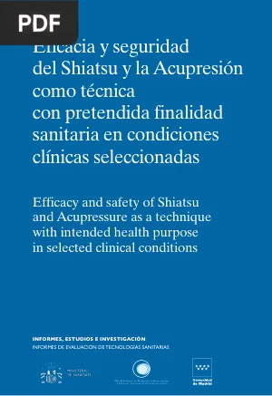 Eficacia y seguridad del shiatsu y la acupresión