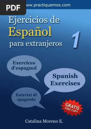 Ejercicios de Español para extranjeros 1