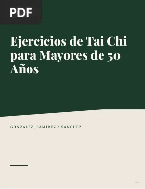 Ejercicios de Tai Chi para Mayores de 50 Años
