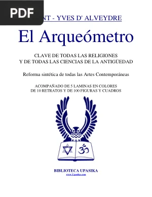El Arqueómetro: Clave de Todas las Religiones y de Todas las Ciencias de la Antigüedad