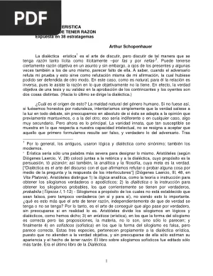 El arte de tener razón