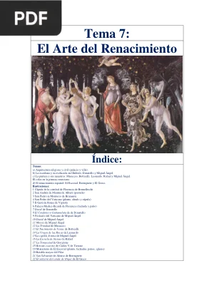 El arte del Renacimiento