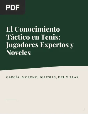 El Conocimiento Táctico en Tenis: Jugadores Expertos y Noveles