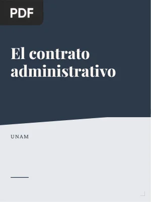 El contrato administrativo